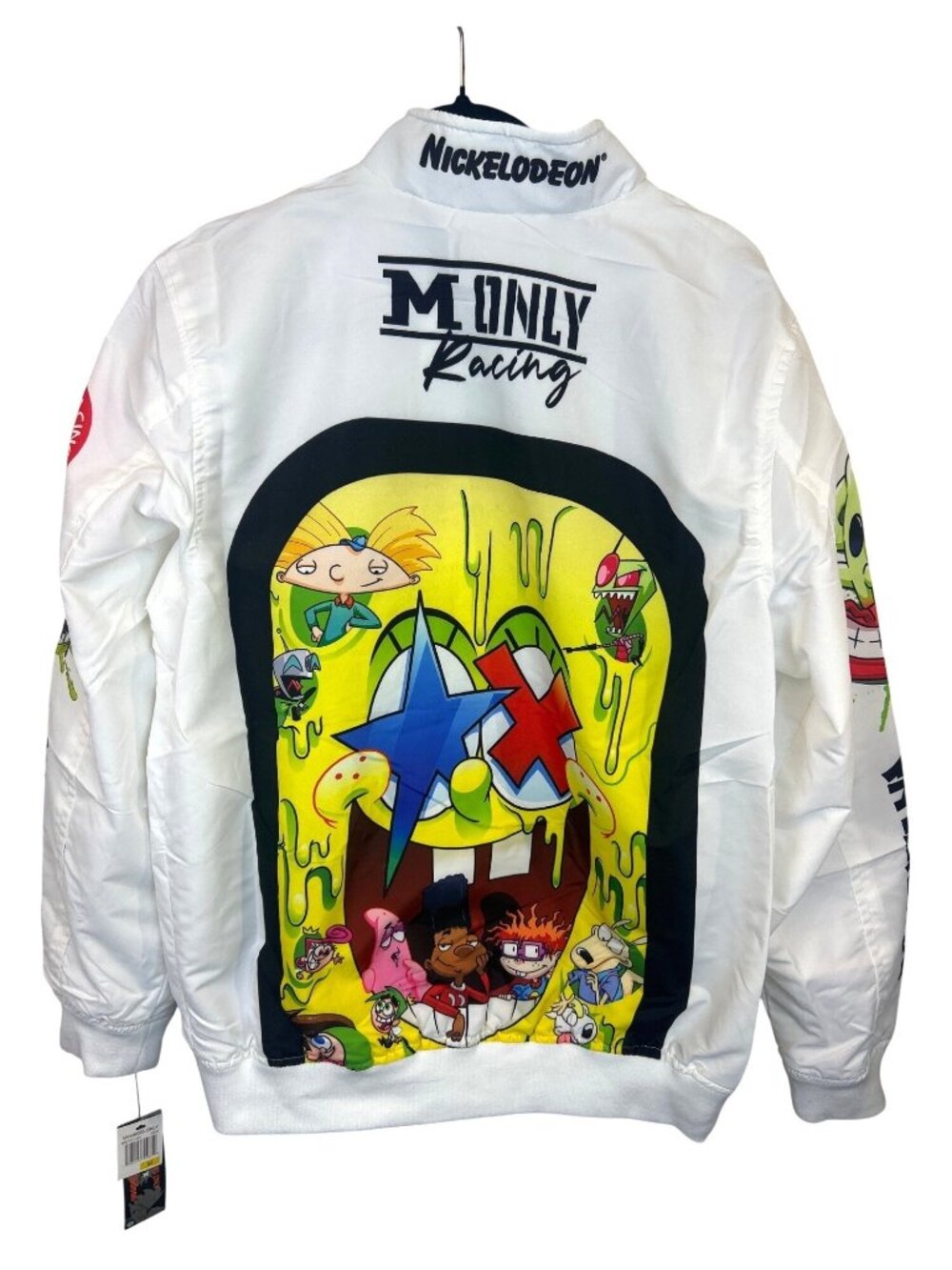 Members Only x Nickelodeon Jacket M Japanese Rugrats SpongeBob NWT READ Rare